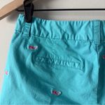 Vineyard Vines Embroidered Whale Shorts Double Button Zip Cotton Stretch pockets Photo 3