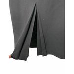 Austin Reed Vintage Wool Skirt Midi Black Size 6 Photo 4
