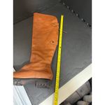 Cole Haan  Womens Leather Riding‎ Boots Brown Knee Back Zip Nike Air Size 7.5 Photo 6