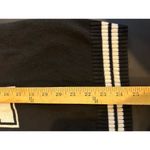 Forever 21  W Academic Crewneck Sweater Size Small Black White Neutral Photo 8