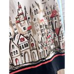 Van Heusen  Studio‎ Pencil Skirt SZ 10 Geometric City Multicolor Zip Cotton Photo 3