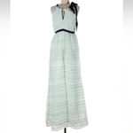 Anthropologie Troubadour The Cannon Light Green Maxi Dress Size 6 Small Photo 2