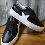 Boutique Star Sneakers Black & White Size 8.5 Photo 0