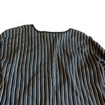 Max Mara Studio Striped Dress Crossover Retro Y2K 3/4 Sleeves Size 8 Women's Photo 8