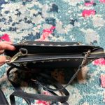 Michael Kors MICHAEL Selma Medium Studded Saffiano Leather Messenger Black Photo 9