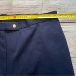 Ralph Lauren VTG Lauren Navy Blue Dress Pants Womens Plus Size 20W Elastic Waist Photo 5
