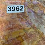 American Eagle Boho Babydoll Dress S Orange Pink Floral Y2K Peasant Cottagecore Yellow Photo 5