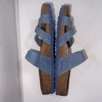 Birkenstock  Oiled Leather FRANCA Dusty Blue Gorpcore Slip On Sandals Women’s 10 Photo 5