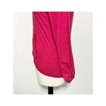 Puma Women's Long Sleeve V Neck Pullover Hoodie Sweatshirt Pink Size Small Photo 8