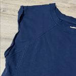 Pilcro  Navy Blue Sleeveless Sweatshirt Top Size Small Photo 1