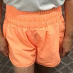 Zenana Size Large Neon Orange Shorts Photo 0