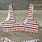 SheIn Swimwear Sz M Red White & Blue Bikini Set Top & Bottom Patriotic! Photo 7