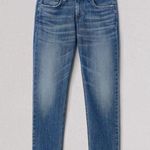 Rag and Bone New York DRE LOW-RISE ANKLE FRAY SLIM BOYFRIEND JEANS Photo 6