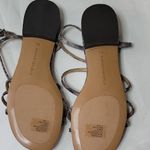 Banana Republic Snakeskin Print Sandals Elegant Summer Style Size7.5 Photo 2