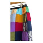 VTG Handmade Patchwork Maxi Skirt 70s Seventies Boho Bohemian Fall Women's M/L Pink Size M Photo 1