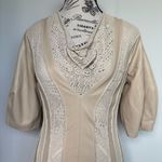 Jonathan Simkhai Fay vegan leather & crochet knit Photo 5