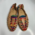 Rosario multicolored huaraches leather‎ size 8 Tan Photo 2