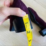 Aquatalia  burgundy leather heel shoes NEW Photo 3