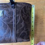 IMEDICI Firenze Leather Tote Purse Shoulder Bag Zip Around Italian Medium Size Brown Photo 6