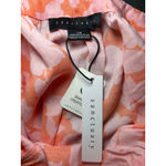 Sanctuary NWT Pink Floral Top Square Neck Bohemian Puff Sleeves Size 3XL Photo 3