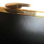 VTG Bosca Leather Hand Stained Italy Frame Wallet Clutch Checkbook Cognac NEW Brown Photo 11