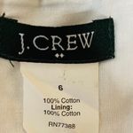 J.Crew  Blue & White Floral Strapless Mini Dress Size 6 Small Photo 6