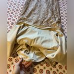 Sorella Vita EUC  Gold Sequin Blouson Bridesmaid Gala Maxi Dress size 12 Photo 10