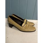 Liz Claiborne Vintage 90’s Y2K Tan Women’s Shoes Size 8M Chunky Heel Photo 3