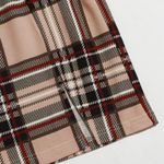SheIn plaid beige bodycon skirt Photo 7