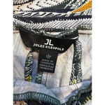 Zac & Rachel capri pants blue snake skin pattern size 16 Photo 7