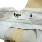 The Frankie Shop Butter Yellow high waisted Pleated Trouser Size XS EUC Photo 6