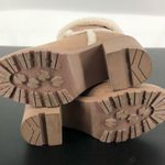 JustFab Taupe Ellie Faux Sherpa Trim Lug Sole Bootie Photo 10