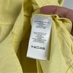 BDG  urban outfitters Shaina Belted Linen Micro Mini Skort in butter yellow NEW S Photo 5