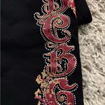 BCBGMAXAZRIA  Black and Red Track Pants & Joggers Size S Photo 15