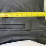 All State Leather Jacket Vintage Coat Biker Moto Zip Up 90s Quilted Lining Size 3X Photo 7