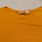 Sigrid Olsen  Women's Mustard Shirt Sleeve Top size XL Photo 2