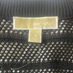 Michael Kors Black V-Neck Knit Sweater Photo 2