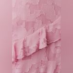 Anthropologie BHLDN Claudia Asymmetric Ruffle Chiffon Midi Dress Photo 3