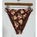 Dippin' Daisy's Dippin’ Daisys Prim Rose Floral High-Cut Bikini Bottom – Size M – NWOT Photo 1