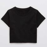 Aerie OFFLINE By  Sidewalk Seamless Cropped T-Shirt Photo 0
