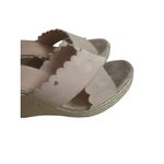 Kate Spade  Light Pink Suede Espadrille Wedges Size 8.5 Photo 10