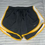 Nike  gray tempo shorts with yellow trim, medium Photo 0