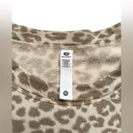 Glyder NWOT Leopard Lounge Crew Neck Sweatshirt Photo 3