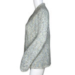 Alps Sweater Womens Medium Gray Button Front Cardigan Alpaca Blend Warm Cozy Photo 2