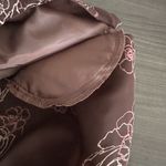 Jones New York Vintage Womens Brown Floral 12 Y2K Dark Fairy Grunge Midi Dress Whimsigoth Photo 8