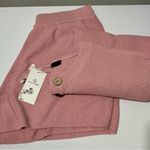 Lillusory Women's Pink Knit Pajama Set (10) Size L Photo 0