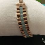 Kate Spade  New York Live Colorfully WATCH LINK BAND Turquoise BLUE EUC BOXED Photo 9