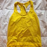Yellow Lululemon Swiftly Tank Size 2 Photo 0