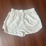 Free People  Movement White Lounge Shorts Cotton Small Photo 1