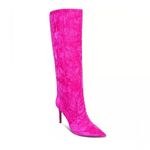 INC Hot Pink‎ Boots Knee Photo 1